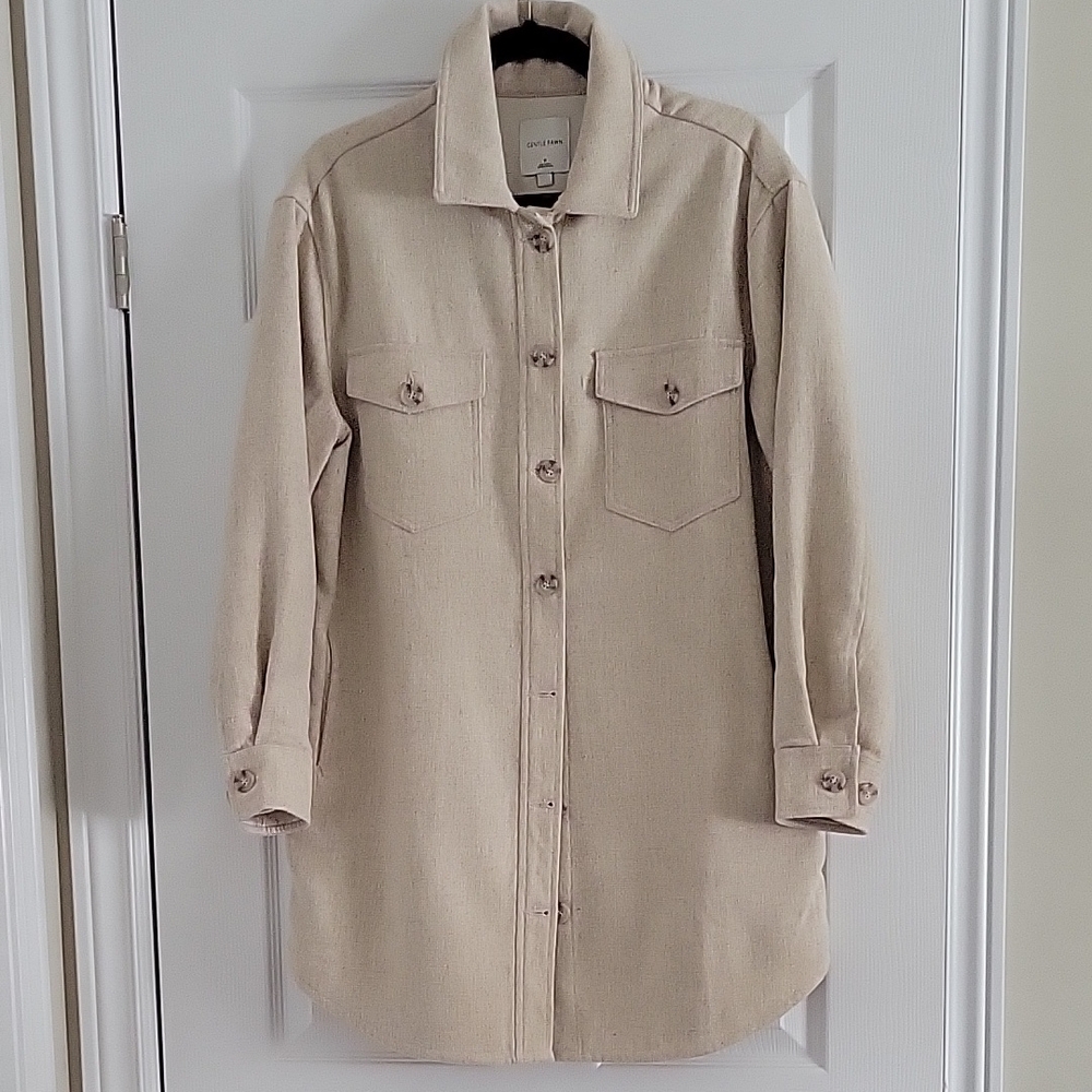 Gentle Fawn Beige Women's Shacket